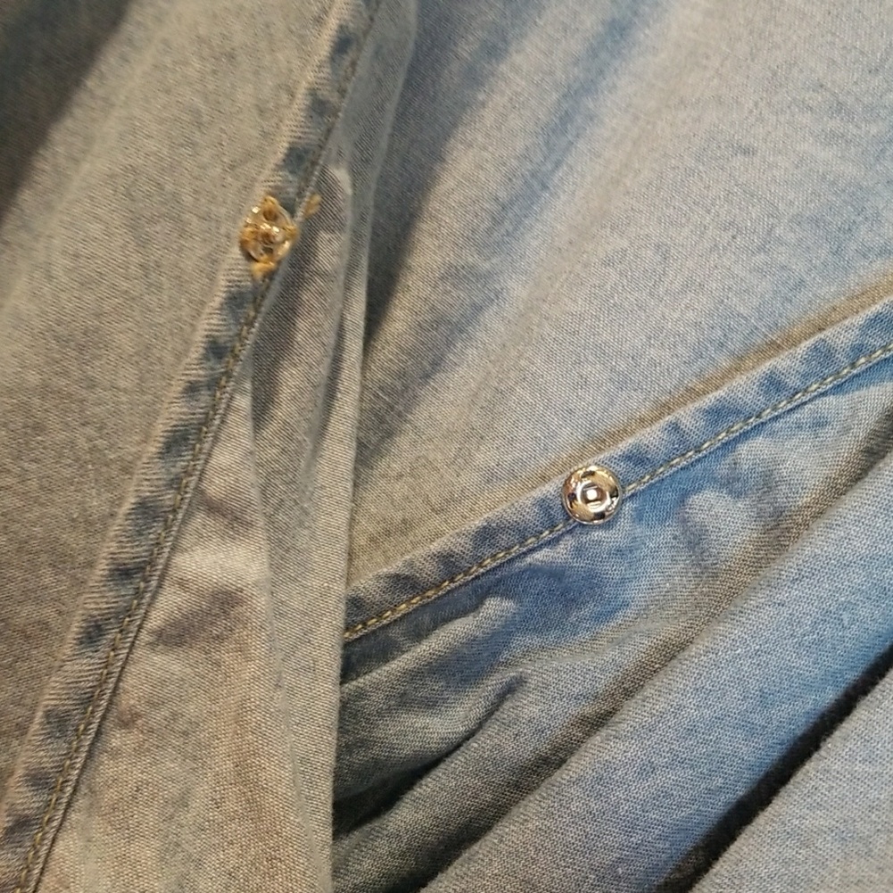 Chambray romper - Picture 2 of 3